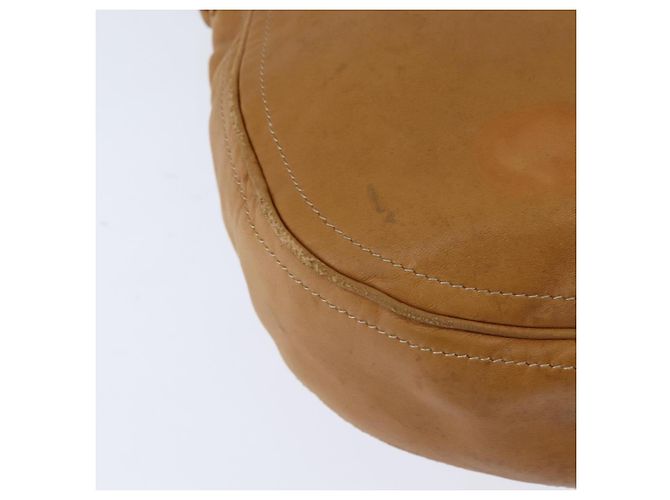 LOEWE Borsa a Spalla Anagram Pelle Marrone Oro Auth bs30276 D'oro - vista 15