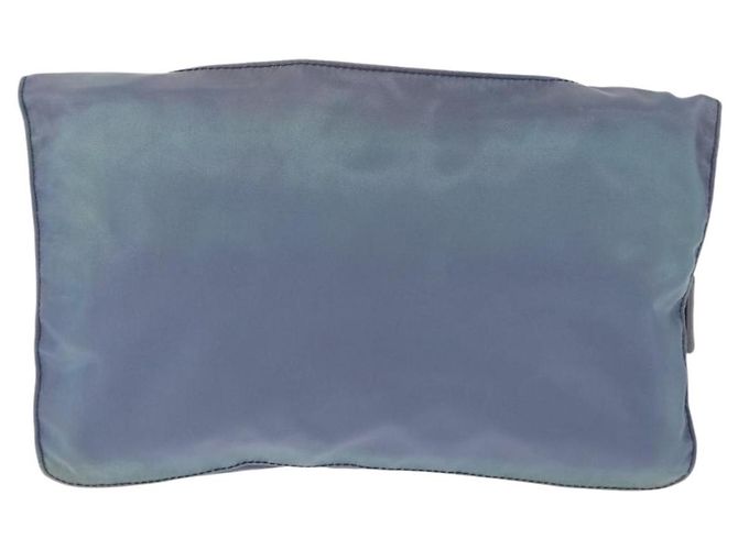 Borsa a Spalla PRADA in Nylon Azzurro Chiaro Auth ki5998 Blu chiaro - vista 2