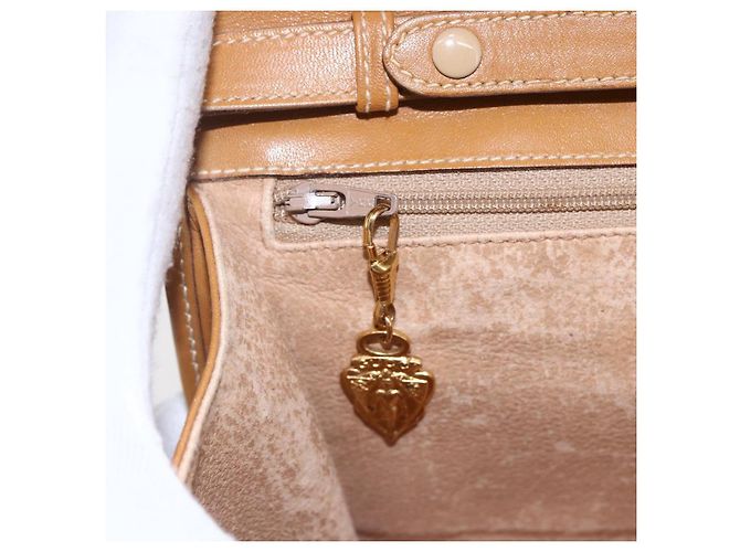 Gucci Borsa a Spalla Micro GG Supreme PVC Beige Oro 004 89 0265 Auth ki6121 D'oro - vista 19