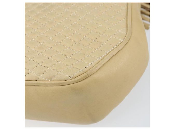 BALLY Borsa a Spalla a Catena Pelle Beige Oro Auth bs31350 D'oro - vista 15