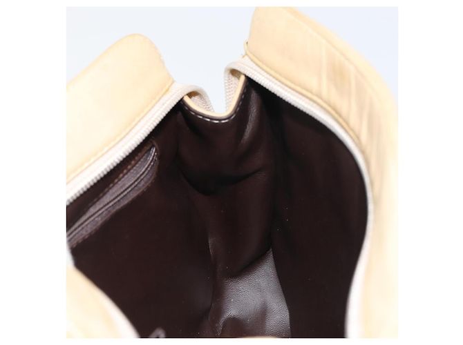 BALLY Borsa a Spalla a Catena Pelle Beige Oro Auth bs31350 D'oro - vista 17