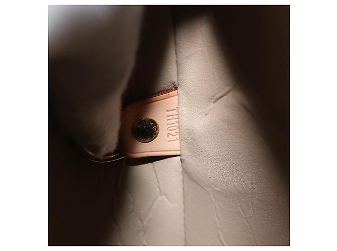 LOUIS VUITTON Borsa a Mano Monogram Vernis Houston Beige M91004 Auth LV ka558 - vista 12