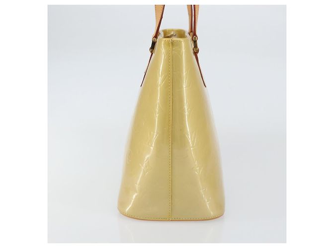 LOUIS VUITTON Borsa a Mano Monogram Vernis Houston Beige M91004 Auth LV ka558 - vista 4