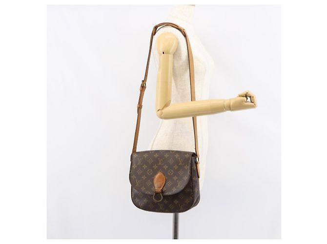 LOUIS VUITTON Borsa a Spalla Monogram Saint Cloud GM M51242 LV Auth ka536 Monogramma - vista 23