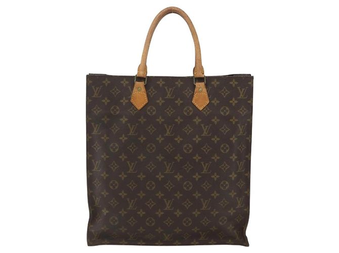 LOUIS VUITTON Borsa Sac Plat Monogram M51140 LV Auth bs31305 Monogramma - vista 13