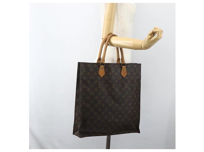 LOUIS VUITTON Borsa Sac Plat Monogram M51140 LV Auth bs31305 Monogramma - vista 19