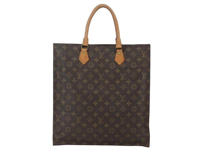 LOUIS VUITTON Borsa Sac Plat Monogram M51140 LV Auth bs31305 Monogramma - vista 2