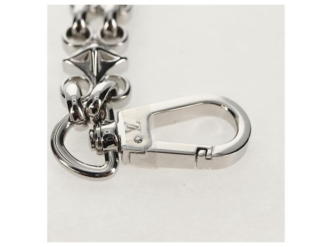 LOUIS VUITTON Cintura in metallo 22,4"" Argento LV Auth 153721M - vista 8