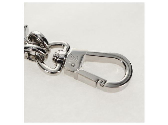 LOUIS VUITTON Cintura in metallo 22,4"" Argento LV Auth 153721M - vista 9