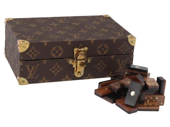 LOUIS VUITTON Conjunto de Dominó Monograma Coffret Dominó Transparente LV Auth 155106SM - vista 2