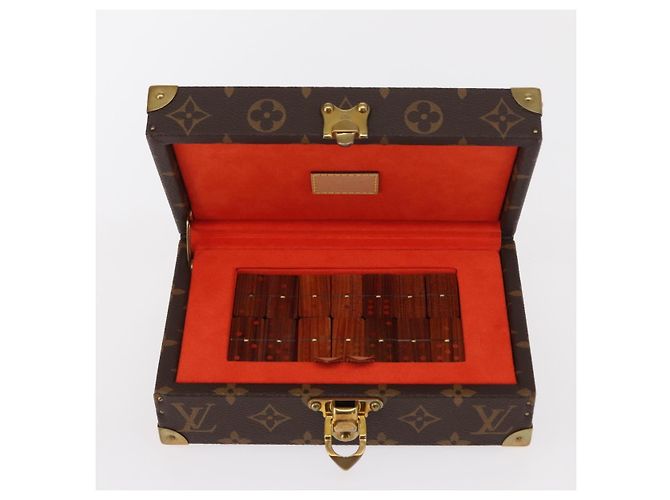 LOUIS VUITTON Conjunto de Dominó Monograma Coffret Dominó Transparente LV Auth 155106SM - vista 28