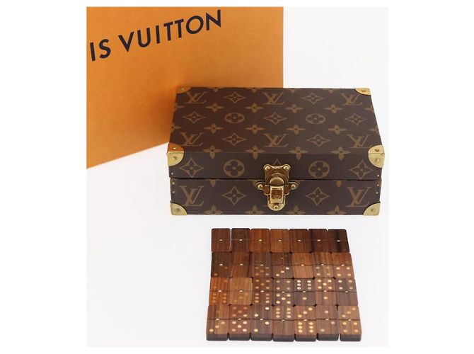 LOUIS VUITTON Conjunto de Dominó Monograma Coffret Dominó Transparente LV Auth 155106SM - vista 29