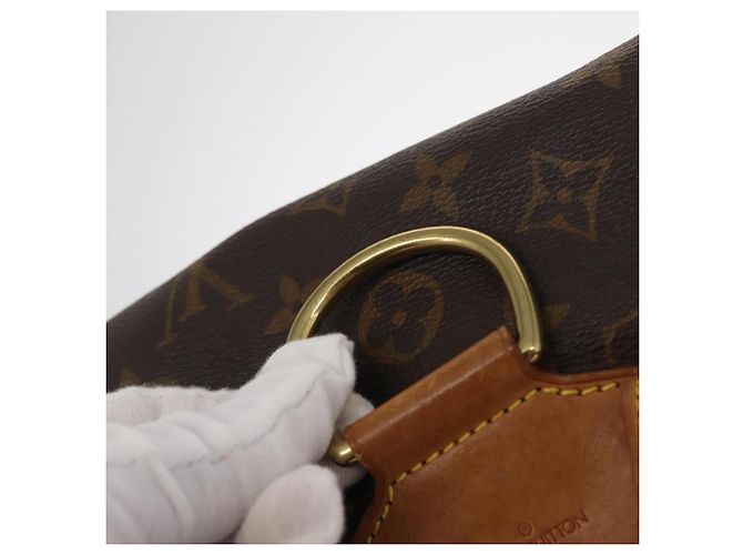 LOUIS VUITTON Mochila Monogram Montsouris MM M51136 LV Auth 155133 Monograma - vista 14