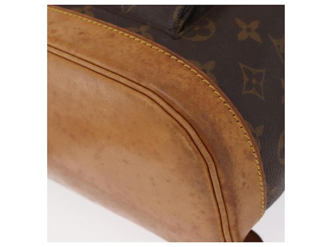 LOUIS VUITTON Mochila Monogram Montsouris MM M51136 LV Auth 155133 Monograma - vista 17