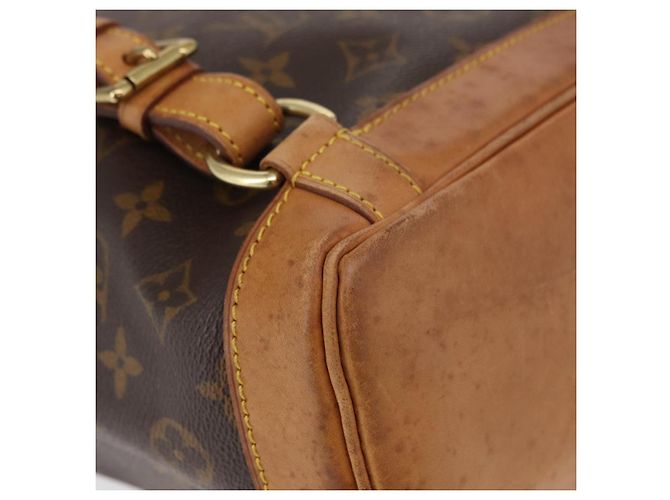 LOUIS VUITTON Mochila Monogram Montsouris MM M51136 LV Auth 155133 Monograma - vista 18