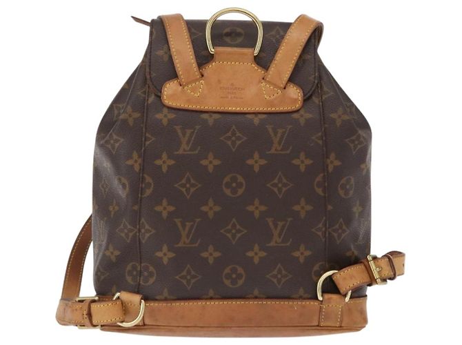 LOUIS VUITTON Mochila Monogram Montsouris MM M51136 LV Auth 155133 Monograma - vista 2