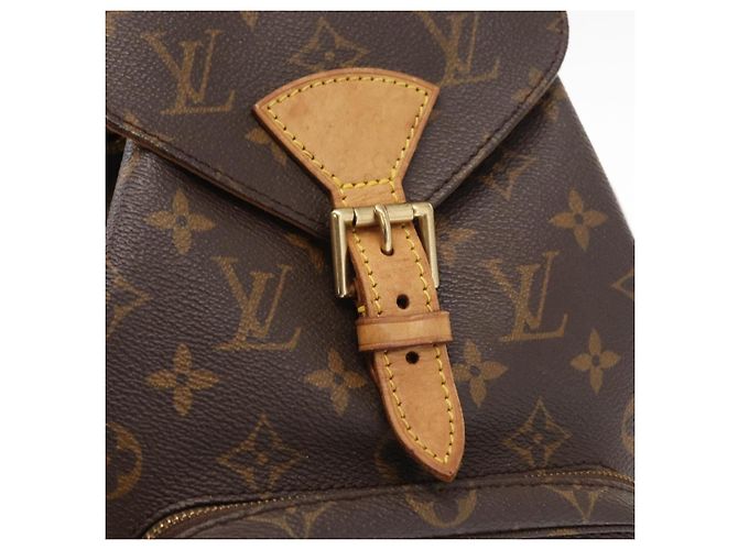 LOUIS VUITTON Mochila Monogram Montsouris MM M51136 LV Auth 155133 Monograma - vista 20