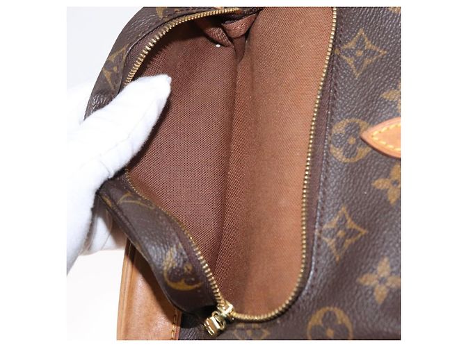 LOUIS VUITTON Mochila Monogram Montsouris MM M51136 LV Auth 155133 Monograma - vista 26
