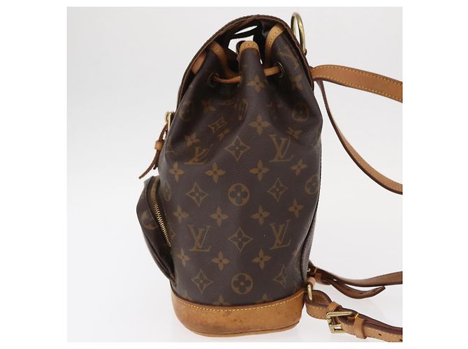 LOUIS VUITTON Mochila Monogram Montsouris MM M51136 LV Auth 155133 Monograma - vista 3