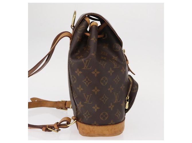 LOUIS VUITTON Mochila Monogram Montsouris MM M51136 LV Auth 155133 Monograma - vista 4