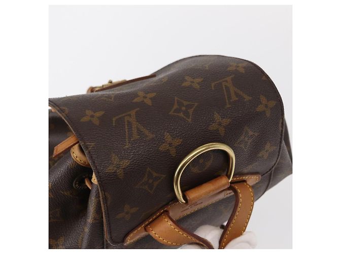LOUIS VUITTON Mochila Monogram Montsouris MM M51136 LV Auth 155133 Monograma - vista 6