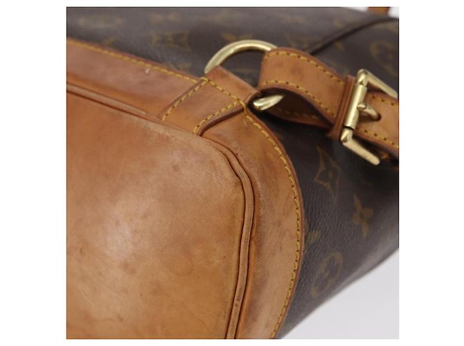 LOUIS VUITTON Mochila Monogram Montsouris MM M51136 LV Auth 155133 Monograma - vista 9