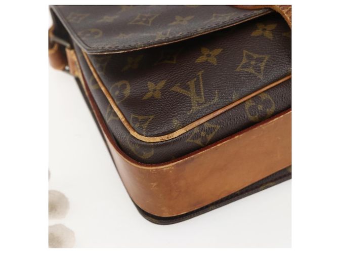 LOUIS VUITTON Borsa a Spalla Monogram Cartouchiere GM M51252 LV Auth ka651 Monogramma - vista 15