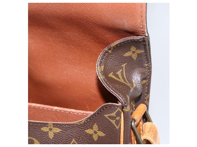 LOUIS VUITTON Borsa a Spalla Monogram Cartouchiere GM M51252 LV Auth ka651 Monogramma - vista 20