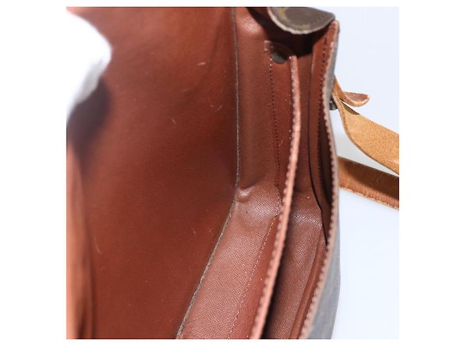LOUIS VUITTON Borsa a Spalla Monogram Cartouchiere GM M51252 LV Auth ka651 Monogramma - vista 21