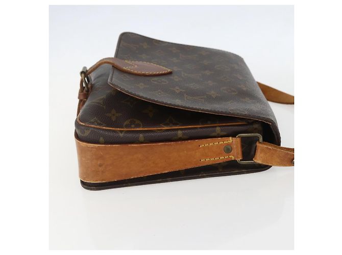 LOUIS VUITTON Borsa a Spalla Monogram Cartouchiere GM M51252 LV Auth ka651 Monogramma - vista 4