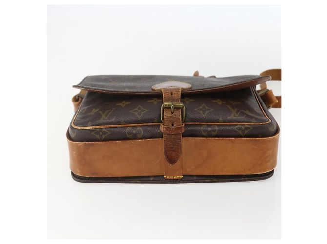 LOUIS VUITTON Borsa a Spalla Monogram Cartouchiere GM M51252 LV Auth ka651 Monogramma - vista 5