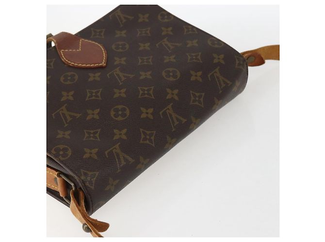 LOUIS VUITTON Borsa a Spalla Monogram Cartouchiere GM M51252 LV Auth ka651 Monogramma - vista 6