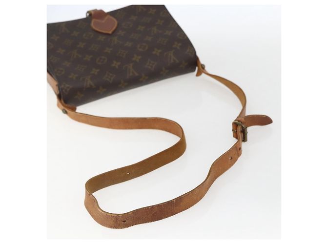 LOUIS VUITTON Borsa a Spalla Monogram Cartouchiere GM M51252 LV Auth ka651 Monogramma - vista 7