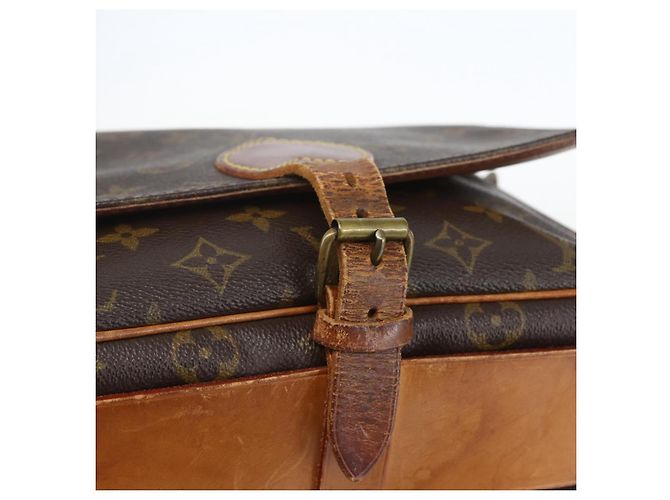 LOUIS VUITTON Borsa a Spalla Monogram Cartouchiere GM M51252 LV Auth ka651 Monogramma - vista 9