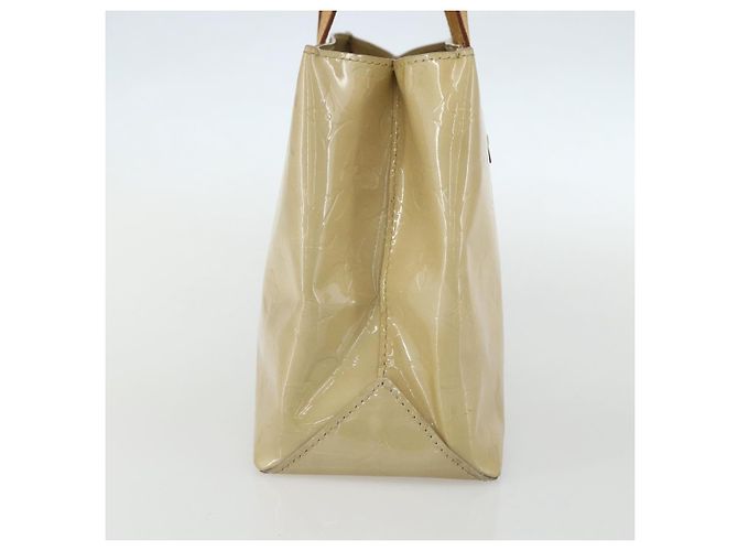 LOUIS VUITTON Borsa a Mano Monogram Vernis Reade PM Noisette M91334 LV Auth ti3494 Nocciola - vista 3