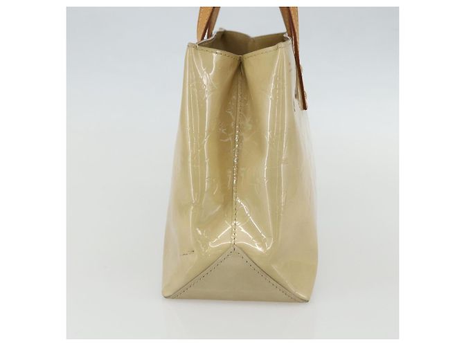 LOUIS VUITTON Borsa a Mano Monogram Vernis Reade PM Noisette M91334 LV Auth ti3494 Nocciola - vista 4