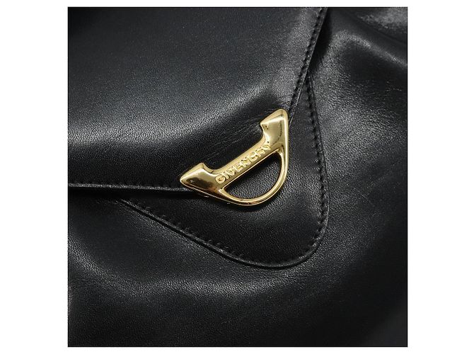 Borsa a Spalla GIVENCHY in Pelle Nera e Oro Auth bs31564 Nero D'oro - vista 14