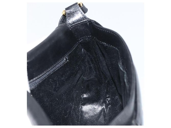 Borsa a Spalla GIVENCHY in Pelle Nera e Oro Auth bs31564 Nero D'oro - vista 18