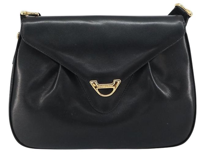 Borsa a Spalla GIVENCHY in Pelle Nera e Oro Auth bs31564 Nero D'oro - vista 2