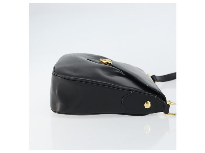 Borsa a Spalla GIVENCHY in Pelle Nera e Oro Auth bs31564 Nero D'oro - vista 4
