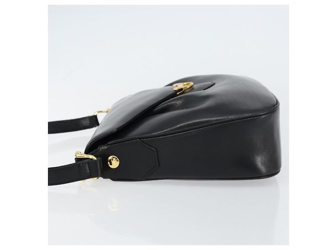 Borsa a Spalla GIVENCHY in Pelle Nera e Oro Auth bs31564 Nero D'oro - vista 5