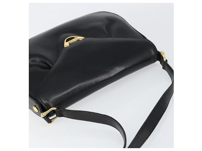 Borsa a Spalla GIVENCHY in Pelle Nera e Oro Auth bs31564 Nero D'oro - vista 6