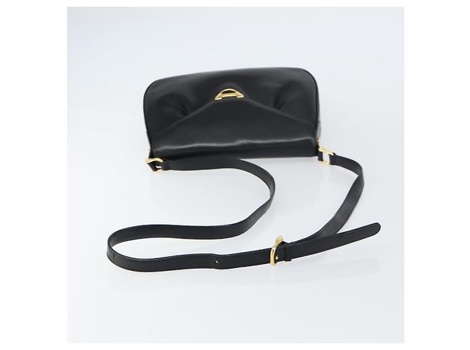 Borsa a Spalla GIVENCHY in Pelle Nera e Oro Auth bs31564 Nero D'oro - vista 7