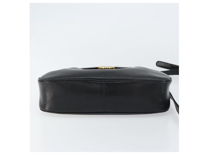 Borsa a Spalla GIVENCHY in Pelle Nera e Oro Auth bs31564 Nero D'oro - vista 9
