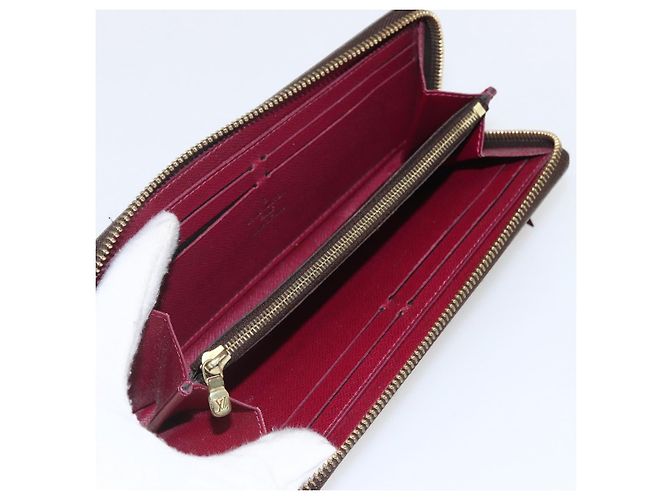 LOUIS VUITTON Portafoglio Lungo Clemence Monogramma M60742 LV Auth 154211 - vista 10
