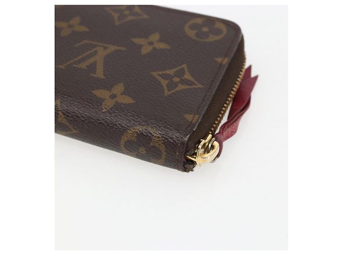 LOUIS VUITTON Portafoglio Lungo Clemence Monogramma M60742 LV Auth 154211 - vista 16