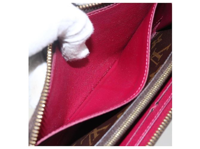 LOUIS VUITTON Portafoglio Lungo Clemence Monogramma M60742 LV Auth 154211 - vista 18