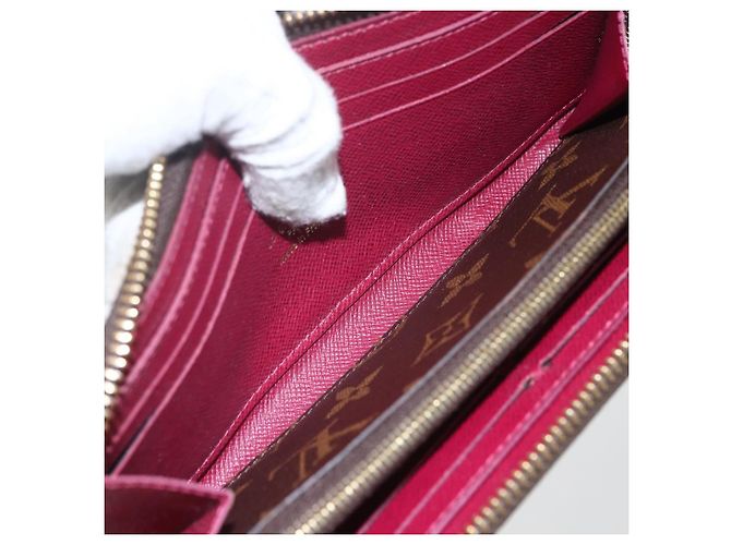 LOUIS VUITTON Portafoglio Lungo Clemence Monogramma M60742 LV Auth 154211 - vista 19