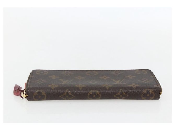 LOUIS VUITTON Portafoglio Lungo Clemence Monogramma M60742 LV Auth 154211 - vista 6