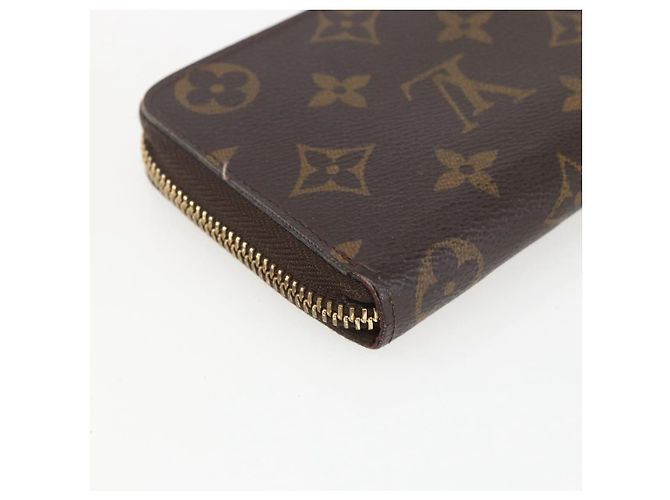 LOUIS VUITTON Portafoglio Lungo Clemence Monogramma M60742 LV Auth 154211 - vista 7
